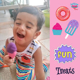 Candy play set for children, perfect for imaginative play with cupcake and candy molds.